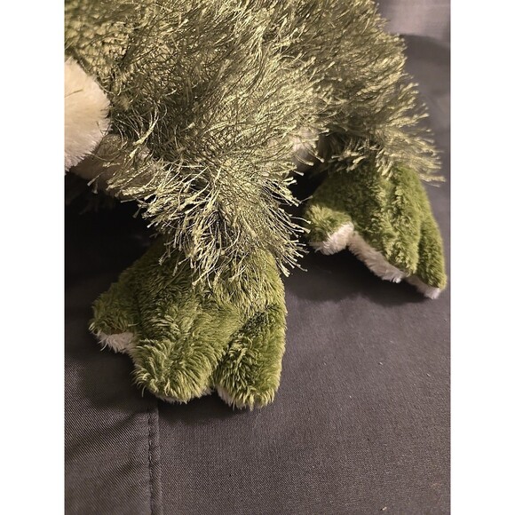 Webkinz/Ganz Green Plush  Fuzzy Large Frog RETIRED 9 " Ready To Get In The Swamp - Picture 8 of 9